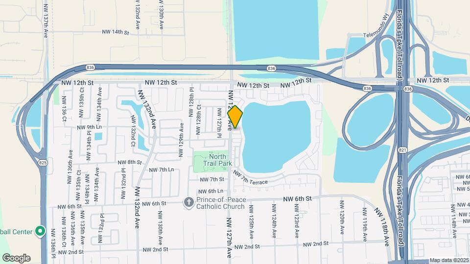 12680 NW 9th Way Map and Location Details