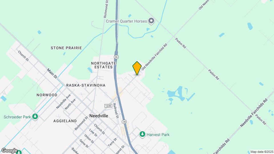 12431 Old Needville Fairchild Rd Map and Location Details