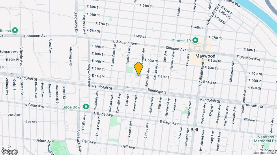 6115 Corona Ave Map and Location Details
