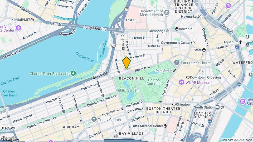 72 Beacon St, Unit A Map and Location Details