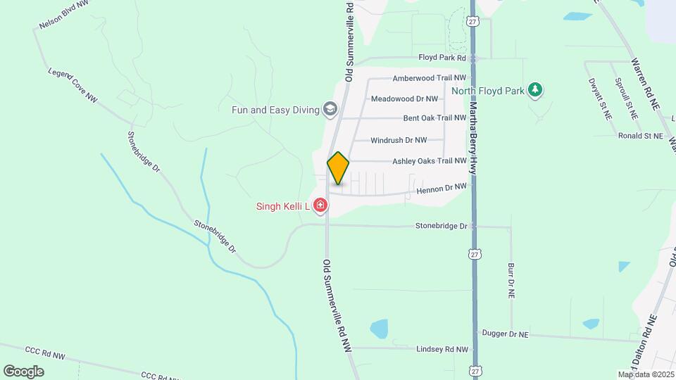 238 Hennon Dr NW Map and Location Details