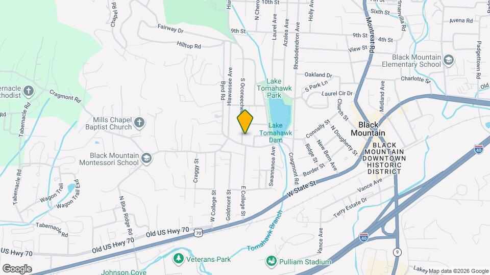 200 S Oconeechee Ave Map and Location Details
