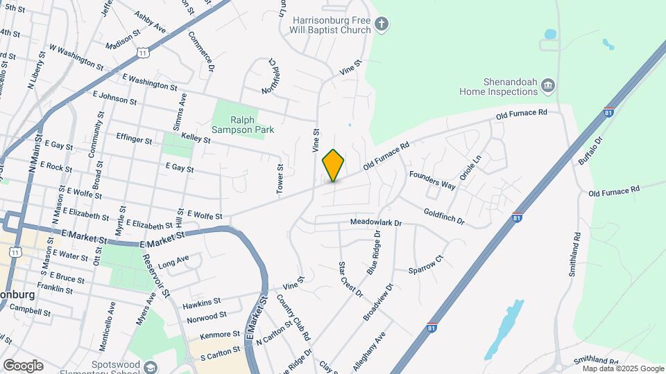 1028 Cherrybrook Dr Map and Location Details