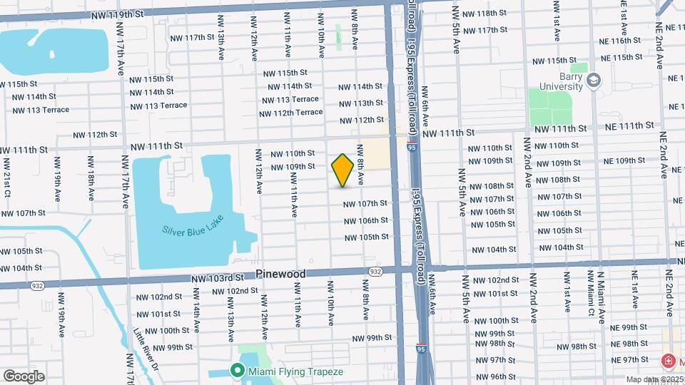 860 NW 108th St-Unit -Rear Map and Location Details