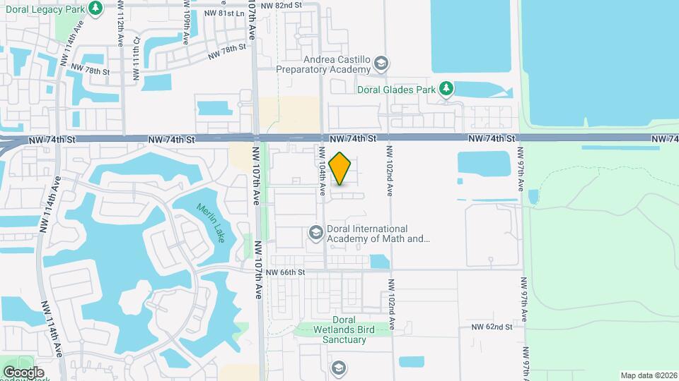 10355 NW 70th Ln Map and Location Details