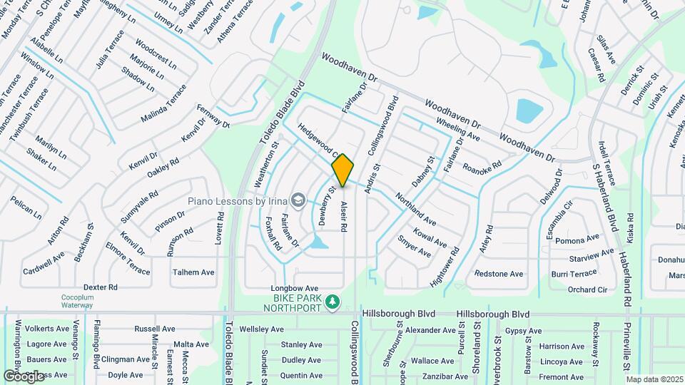 4929 Alseir Rd Map and Location Details
