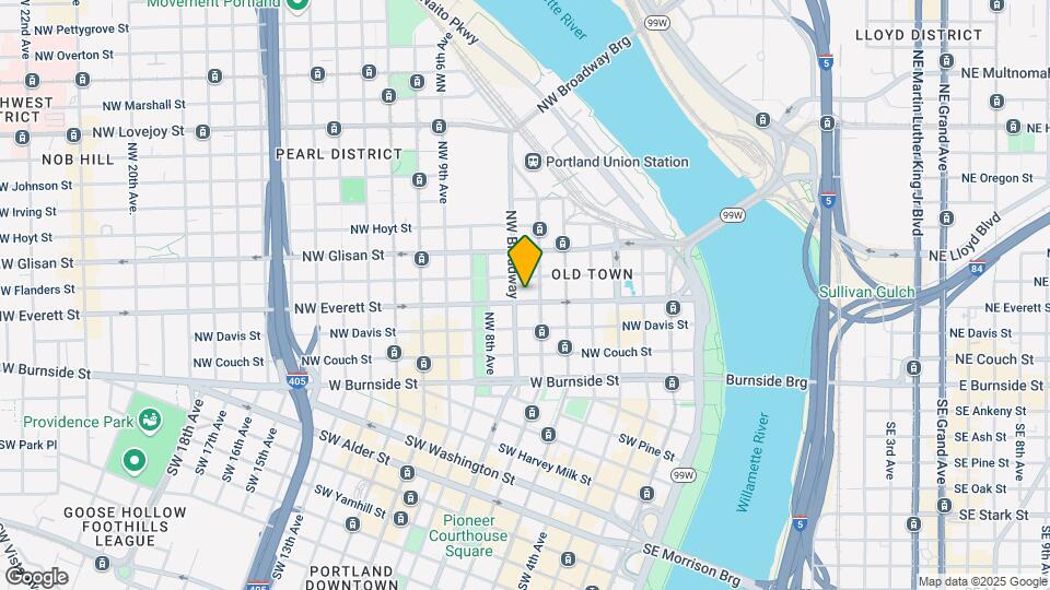 Everett Station Lofts Mapa y Detalles de la Ubicación