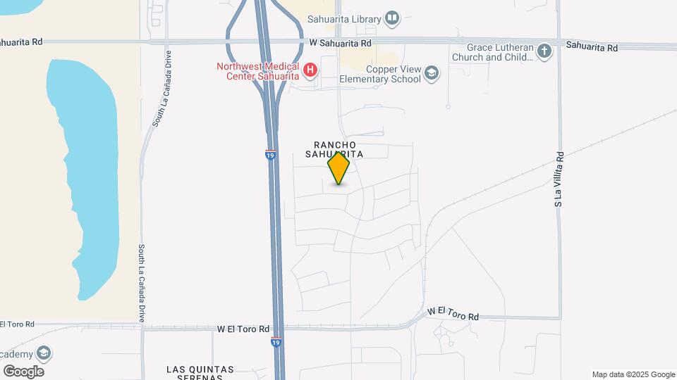 844 W Calle El Acuario Map and Location Details