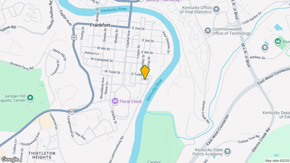 216 Briar Cliff St Mapa y Detalles de la Ubicación