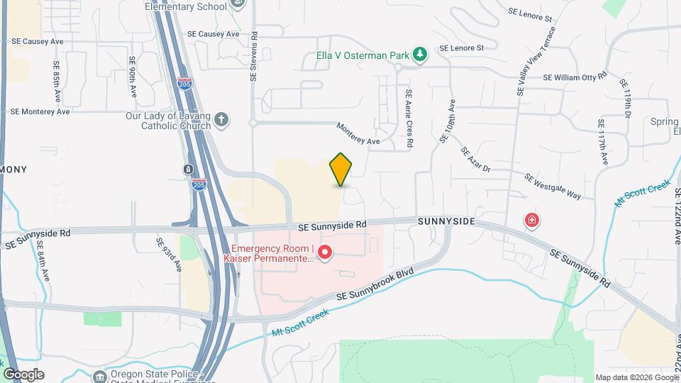 12128 SE 104th Ct Map and Location Details