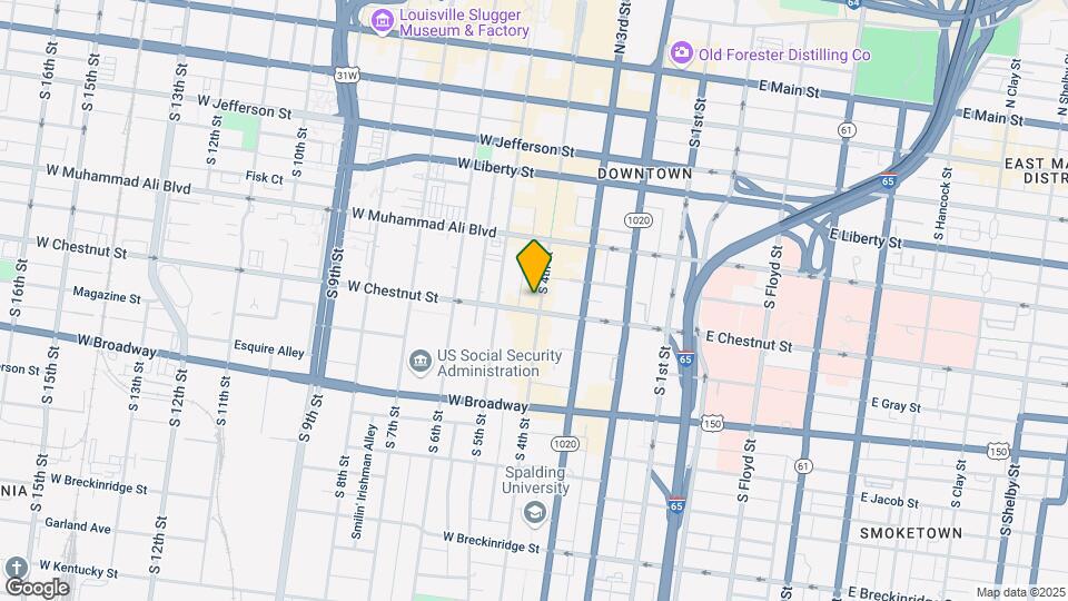 564 S 4th St Map and Location Details