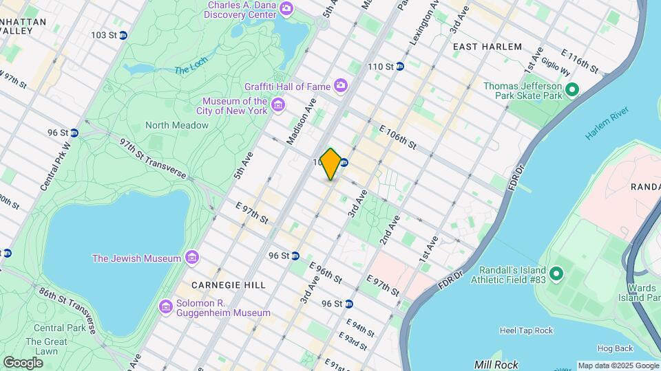 1590 Lexington Ave Map and Location Details