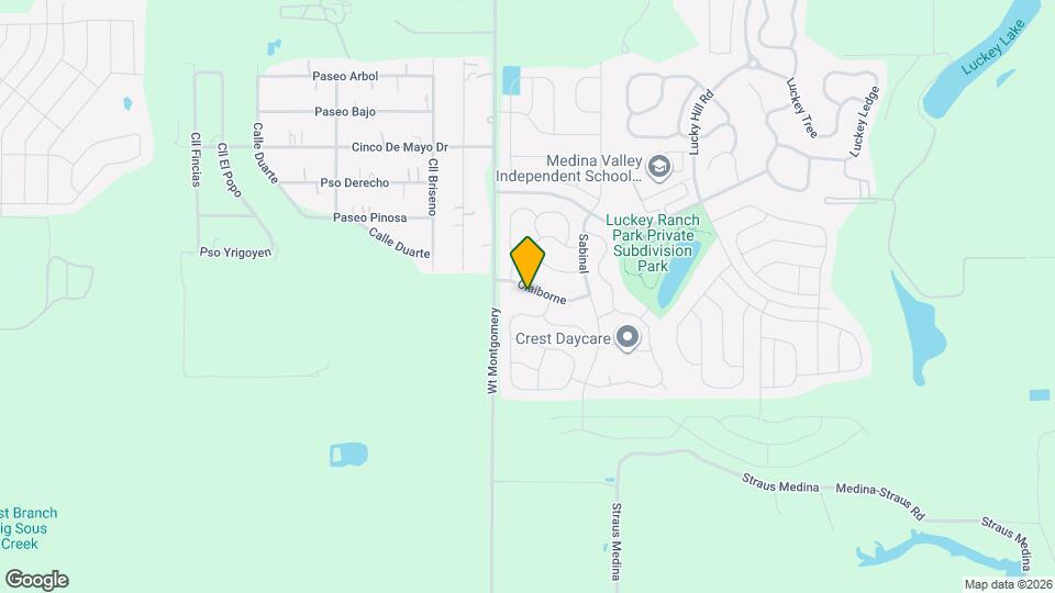 12324 Claiborne Map and Location Details