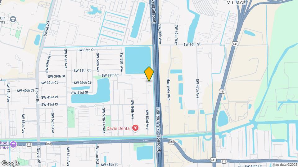 3950 SW 53rd Ave Map and Location Details