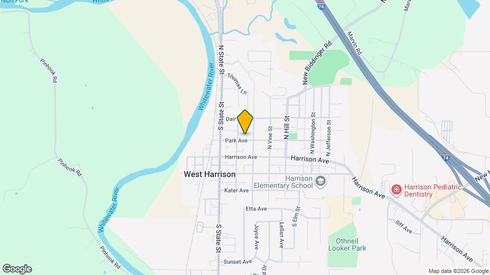 207 Park Ave Map and Location Details