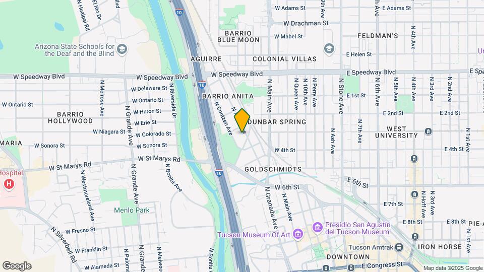733 N Anita Ave Map and Location Details