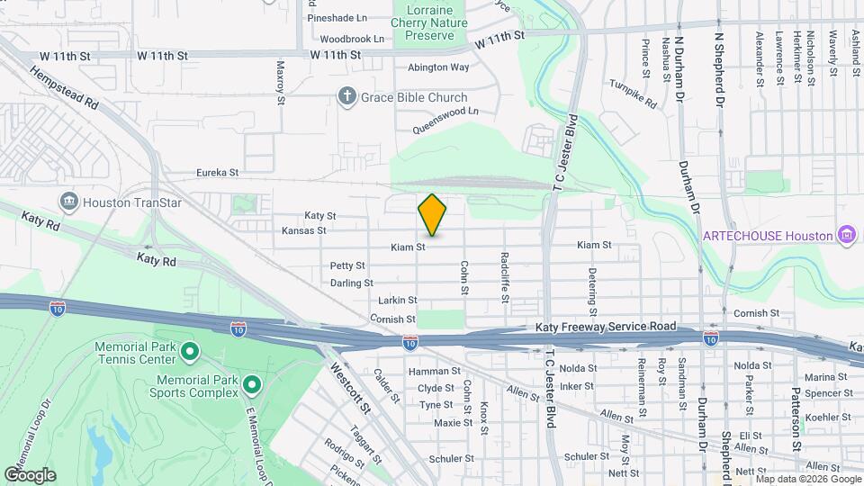 5632 Kiam St Map and Location Details