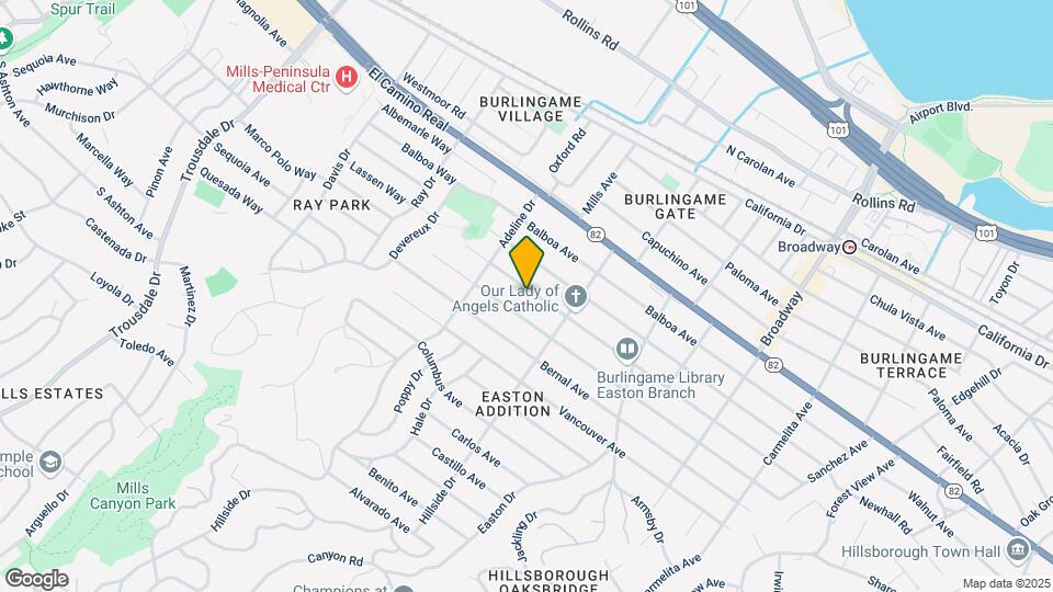 1437 Cabrillo Ave Map and Location Details