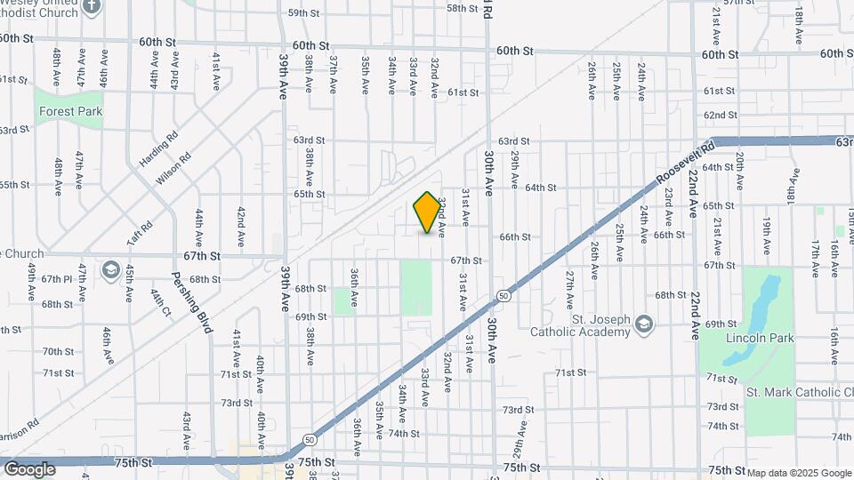 6619 33rd Ave Map and Location Details