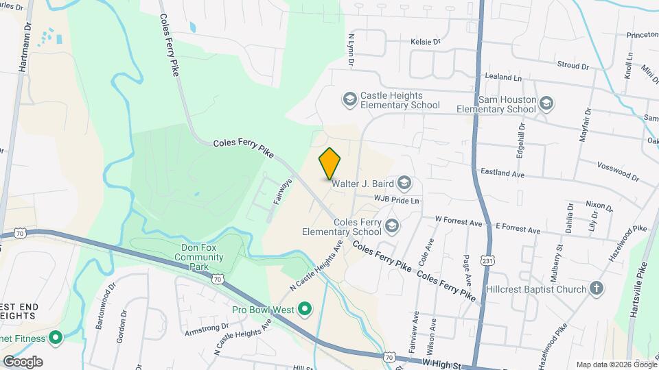 453 Augustine Dr Map and Location Details