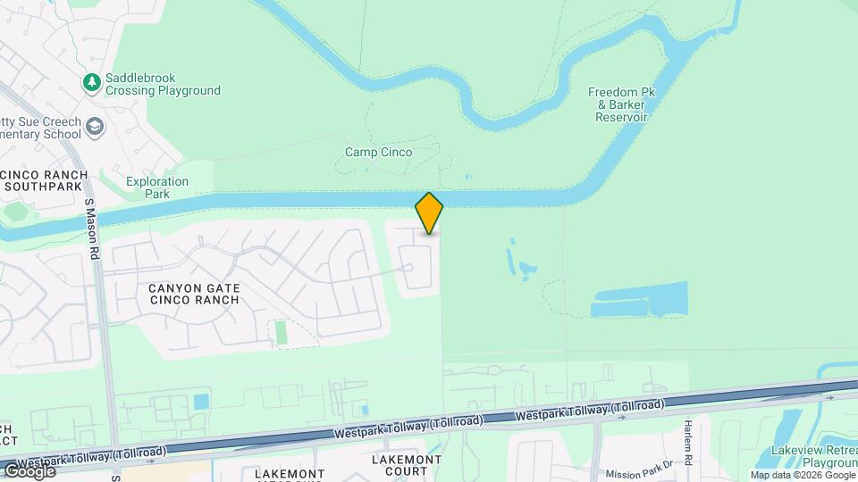 19706 Bluff Canyon Way Map and Location Details