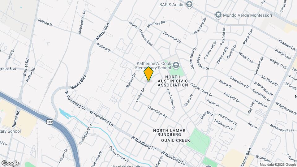9905 Chukar Cir Map and Location Details