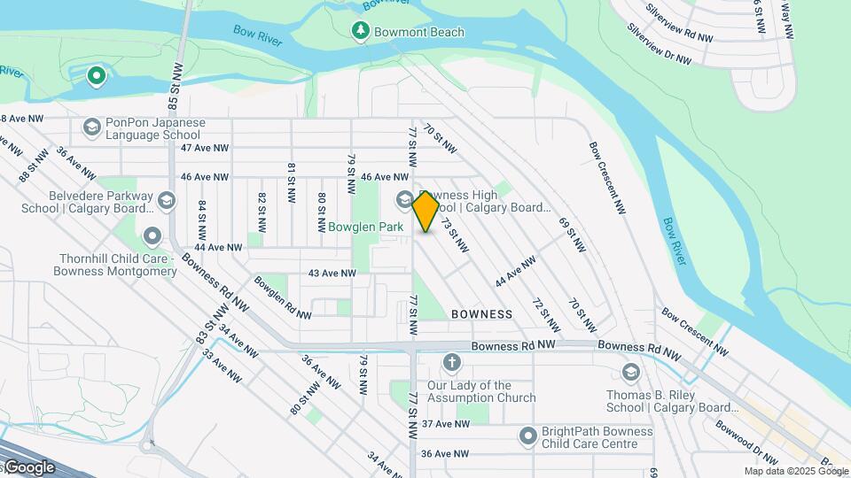4610 75 St NW Map and Location Details