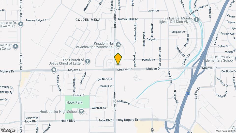15320 Mojave Dr Mapa y Detalles de la Ubicación