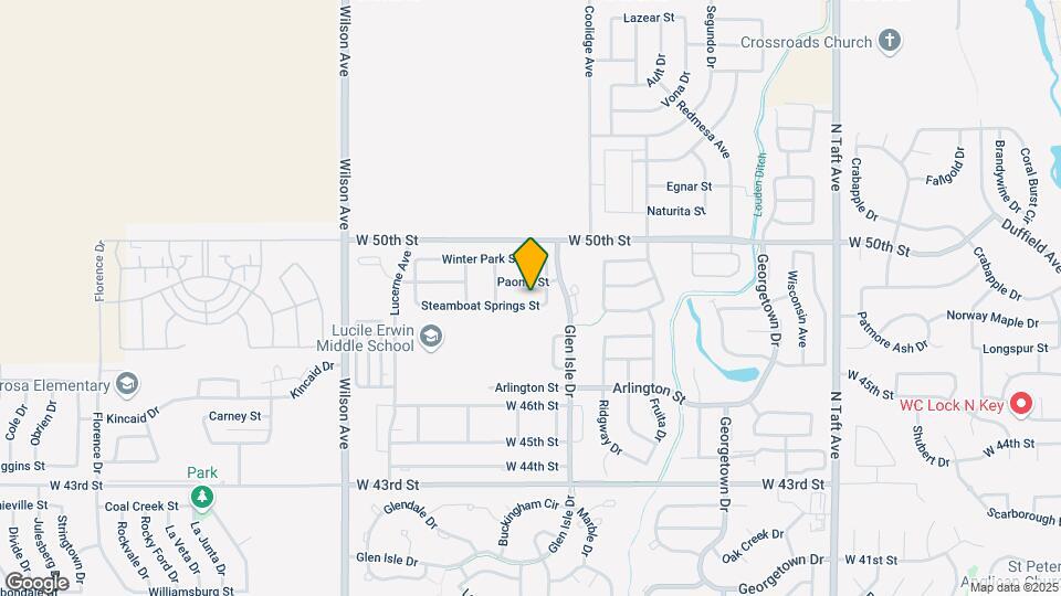 2267 Steamboat Springs St Map and Location Details