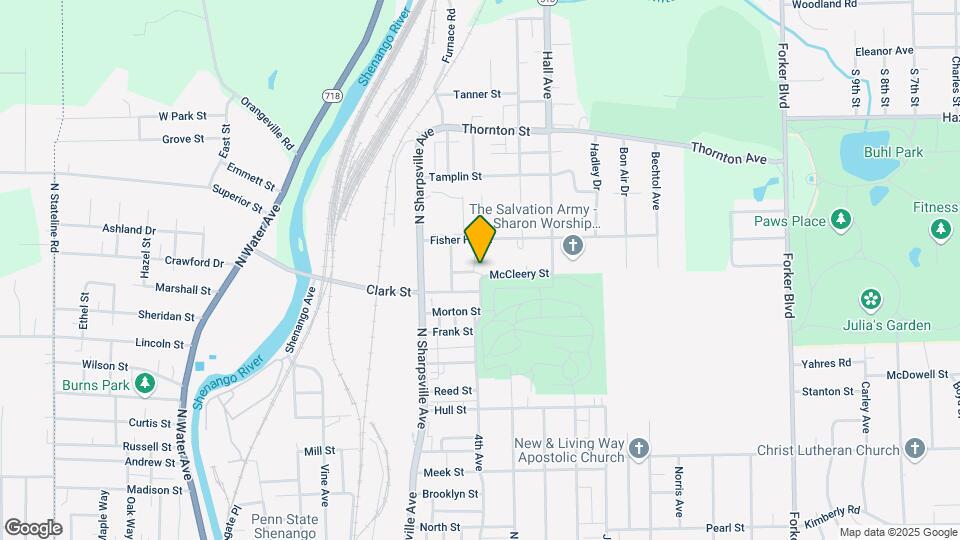 453 McCleery St Map and Location Details