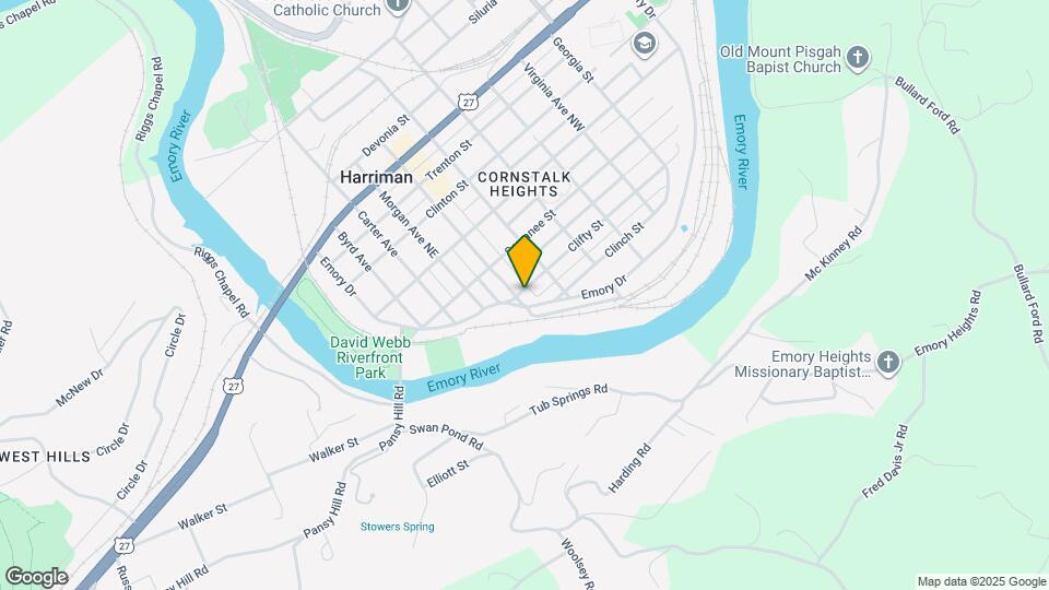 406 Clifty St Mapa y Detalles de la Ubicación