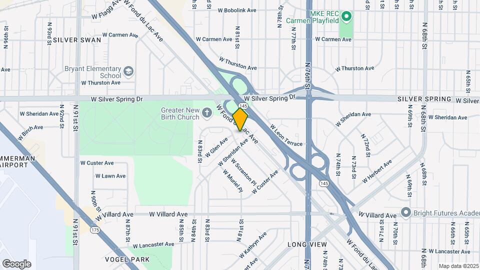 8124-8144 W Medford Ave Map and Location Details