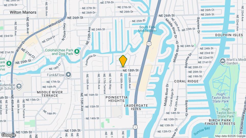 1807 NE 18th St Mapa y Detalles de la Ubicación
