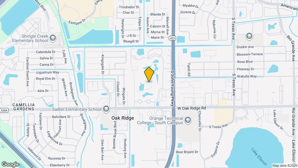 5587 Millenia Park Blvd, Unit unit #210 Mapa y Detalles de la Ubicación