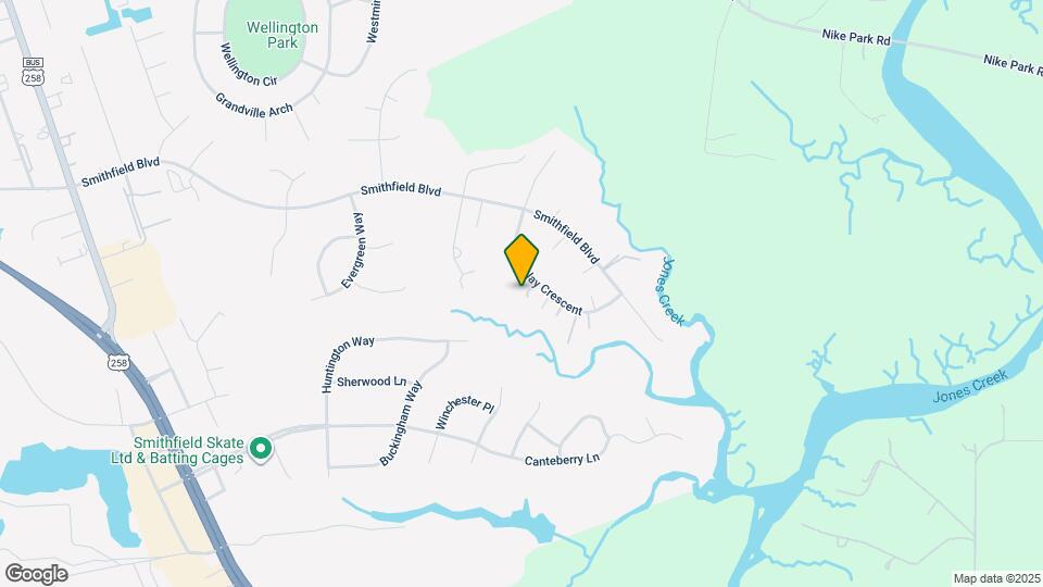 114 Barclay Crescent Map and Location Details