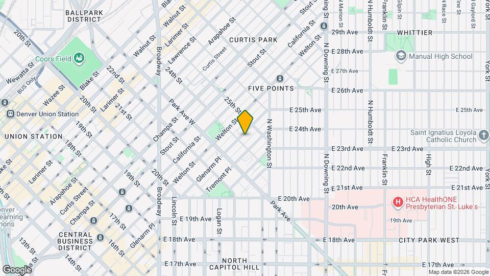 2414 Glenarm Pl Map and Location Details