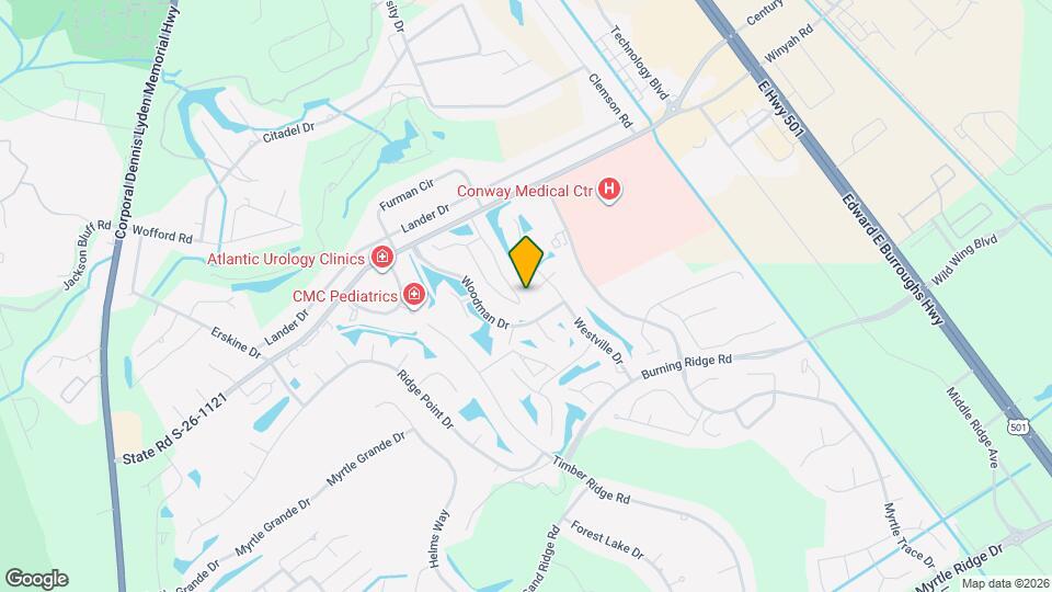 280 Myrtle Greens Dr, Unit H Map and Location Details