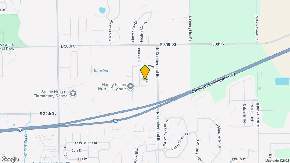 2718 Rothe Ln Map and Location Details