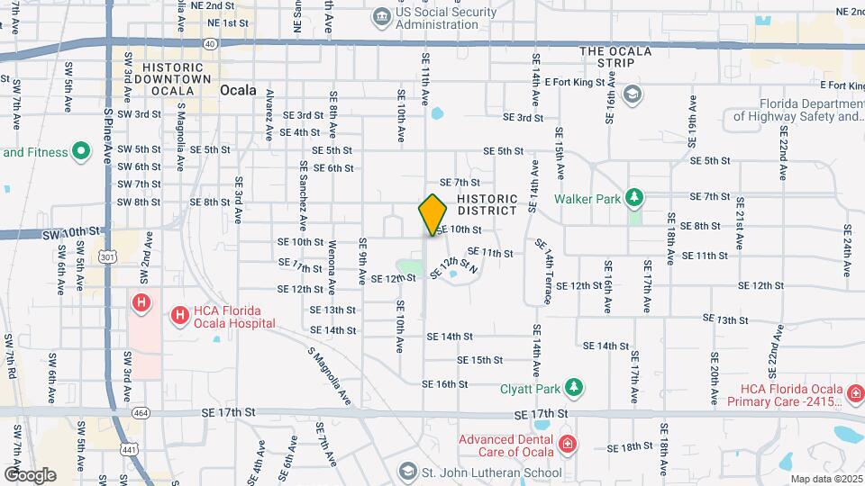 1102 SE 10th St Map and Location Details