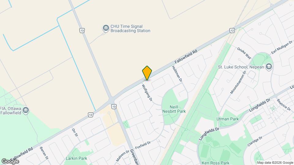 3684 Fallowfield Rd Map and Location Details