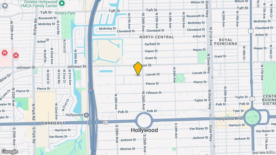 2618 Lincoln St Map and Location Details
