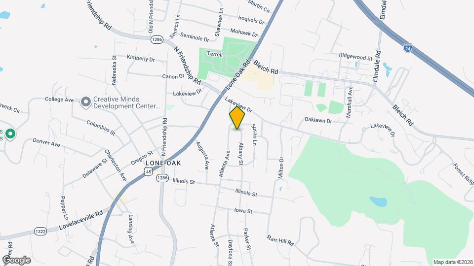 135 Albany St Map and Location Details