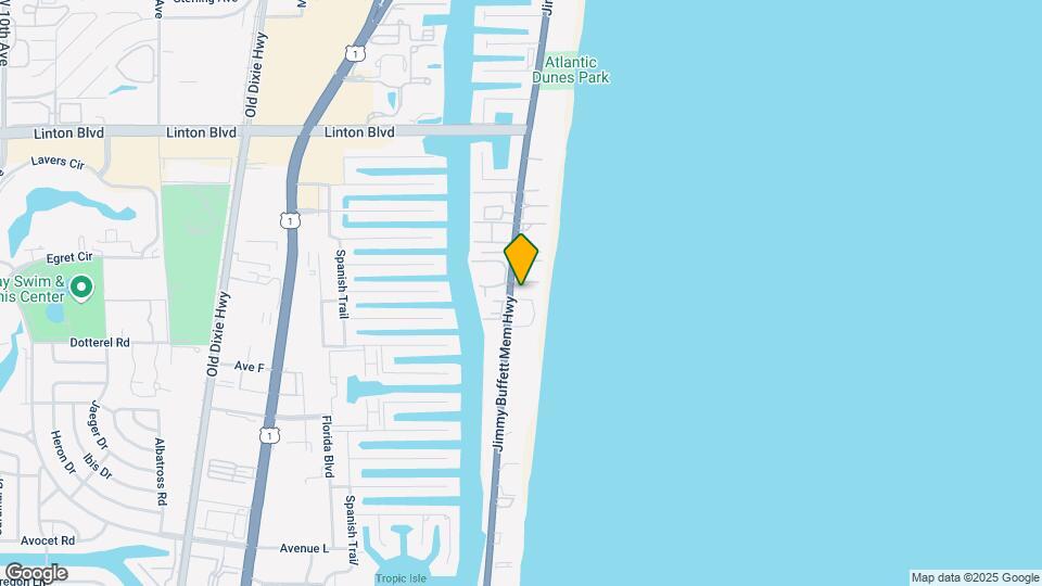 2115 S Ocean Blvd Map and Location Details