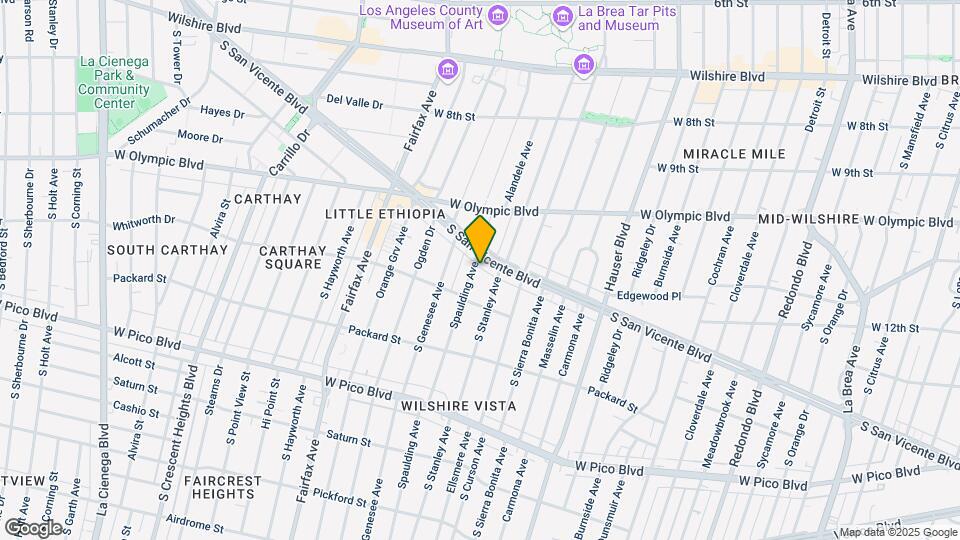 1118 S Spaulding Ave Mapa y Detalles de la Ubicación