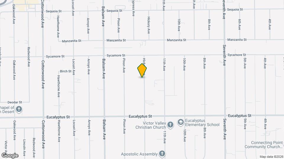 11546 Hickory Ave Map and Location Details