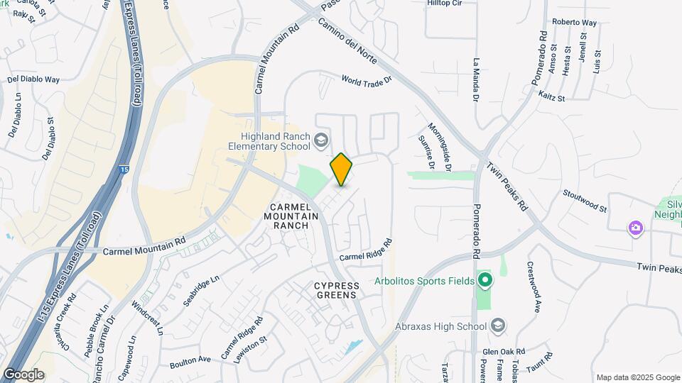 12235 Halle Way Map and Location Details