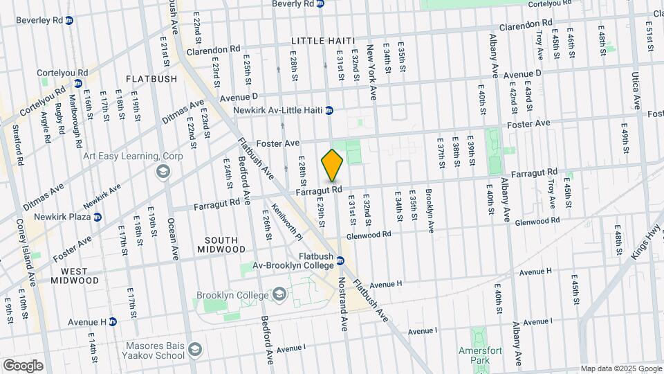 2919 Farragut Rd Map and Location Details
