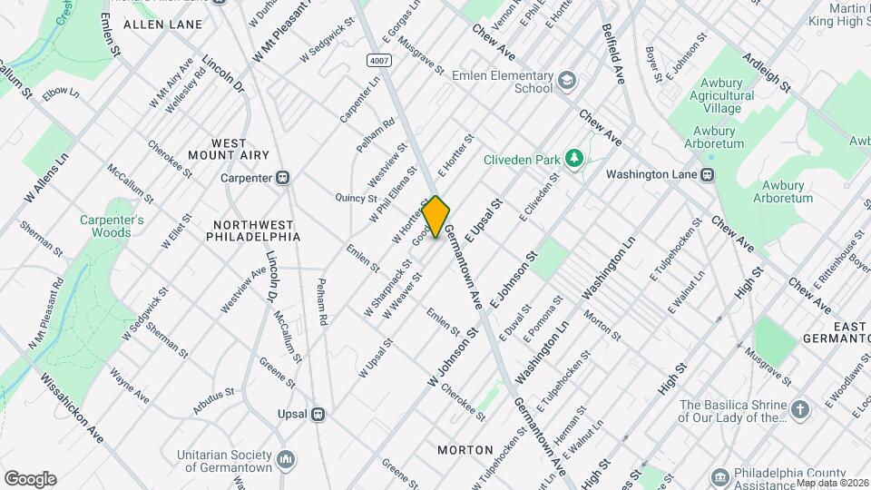 34 W Sharpnack St Map and Location Details