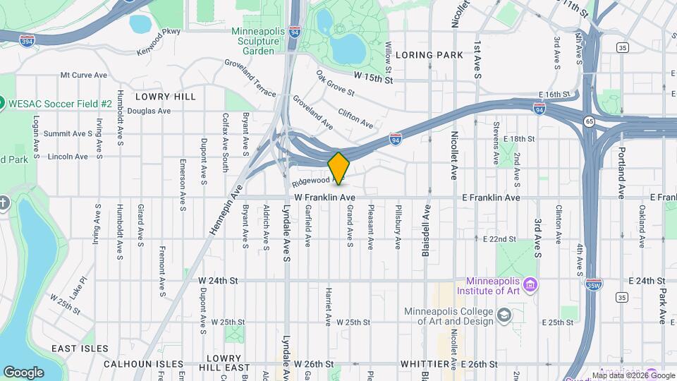 428 W Franklin Ave, Unit 428 Franklin Mapa y Detalles de la Ubicación