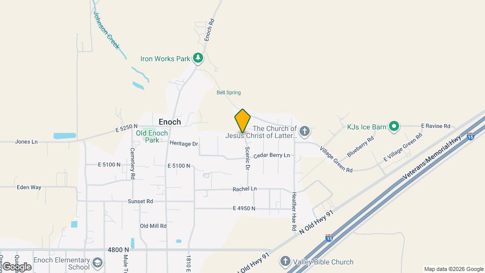 5205 Scenic Dr Map and Location Details